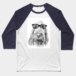 Intelligent friend Spinone by heidiannemorris Baseball T-Shirt
